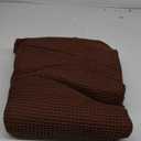 PHF Pre-Washed Cotton Waffle Weave Blanket King Size for Bed,Snag Proof Throw Blanket for Couch Spring Summer Lightweight Breathable,Oeko-TEX Certified,Machine Washable, Home Decor GiftCappuccino