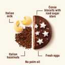 Mulino Bianco Pan di Stelle 12.35oz (350g)  Authentic Italian Cocoa Cookies with Chocolate and Sugar Stars  Perfect Snack or Coffee Companion  Made with Natural Ingredients
