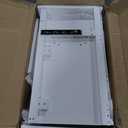 Tribesigns 30" Modern Bathroom Vanity with Sink, Freestanding Bathroom Vanities Cabinet with Ceramic Basin Combo, Bathroom Sink Cabinet with 2 Doors and 1 Drawer, Solid Wooden Frame, Black (White)