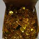 FINGOOO Gold Garland Christmas Decorations,33Ft/10M Thick Fluffy Christmas Tree Tinsel Garland Wedding Birthday Decor