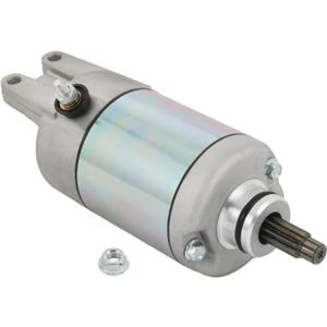 Starter Replacement for Honda ATV TRX500FA FourTrax Foreman Rubicon 2001-2014, TRX500FGA 2004-2008, TRX500FPA FourTrax Rincon GPS 2009-2014, 31200-HN2-A01 31200-HN2-003 SMU0314, Silver