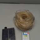 New Upgraded Solar Rope Lights Outdoor Waterproof 105ft 300 LED Solar String Lights with Remote Timing Dimmable 19 Modes Garden Lights for Camping Pathway RV Camp Christmas Decoration (300LED-White)