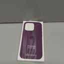 Apple iPhone 16 Pro Silicone Case with MagSafe and Camera Control: Lightweight Phone Case, Wireless Charging Compatible, Smooth Matte Finish; Plum