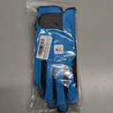2 x Kids Horse Riding Gloves Children Equestrian Kids Gloves Child Horseback Bike Gardening Boys & Girls Mittens Pony Youth Outdoor Mitts (Age 12-14 years, Blue)