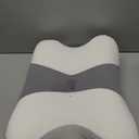 Cervical Neck Pillow for Pain Relief - Ergonomic Pillow Side Sleeper Pillow for Sleeping, Orthopedic Bed Pillow Neck Support Pillow, Contour Memory Foam Pillows for Side Back Stomach Sleepers (Dark Grey & White)