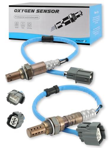 TAUTOY 2PCS 250-241123 250-54046 O2 Oxygen Sensor Upstream and Downstream (2.4L L4) for Honda CRV 2005-2006,250241123,25054046