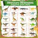 Prefilled Easter Eggs with Toys, 24 Pcs Filled with Dinosaur Toys Large Map, Easter Eggs Hunt for Kids, Party Favors, Basket Stuffers Fillers, Classroom Prize Supplies