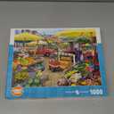 Wonder Forge Farmer's Market Day 1000 Piece Jigsaw Puzzle for Adults | Unique, Perfectly-Fitting Pieces | Fun, Vibrant Imagery