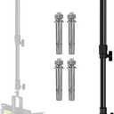 Photography Wall Ceiling Mount Boom Arm,Overhead Vertical Light Mounting 17-26inch,with 1/4 & 3/8 Universal Thread for Photo Studio Video Light,Ring Light,Monolights,Flash
