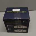 INCX Solar Lights Outdoor Waterproof, 3000 LM 156 LED Motion Sensor Outdoor Lights, 3 Heads Solar Powered Security Flood Light Motion Detected Spotlight for Patio Garage Yard Entryways, 2 Pack Black