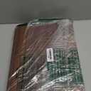 WALI Floating TV Shelf, 2 Tier Projector Shelf for DVD Players, Routers, Game Consoles, Cable Boxes, Living Room Decor Accessories, Wall Mount Shelves Holds Up to 22lbs (CS202N), 2-Shelf, Walnut Brown