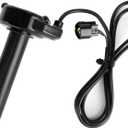 Throttle Grips Handlebar for Sur Ron, PSLER 22mm 7/8" Throttle Handle with Rolling Bearing Electric Throttle Handle Accelerator for Sur-Ron Light Bee X/S Segway X160 X260 Handle Grips (Black)