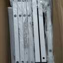 Huuger 78.7 inch Long Dresser for Bedroom, 15 Drawer Fabric Dresser for Closet, Large TV Stand for 65, 75, 85 inch TV, Wide Chest of Drawer with Storage, 78.7" W x 12.9" D x 26.7" H, White