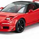 Toy Cars Compatible for 1990 NSX NA1 1/32 Metal Model Car Pull Back Car Toys with Light and Sound Toys Car Collectible Model for Children Age 3 + Year Old (Red)