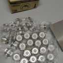 Sterno SoftLight Liquid Wax Candle Pack - Decorative Candles for Centerpieces, Candle Set with Bottle-Design Holder - Long Lasting Liquid Paraffin Candles, Burns Up to 18 Hours - 6 Pack