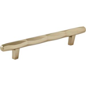 Amerock | Cabinet Pull | Golden Champagne | 5-1/16 inch (128 mm) Center to Center | St. Vincent | 1 Pack | Drawer Pull | Drawer Handle | Cabinet Hardware