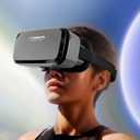 VR Headset for Phone, 100° Wide Angle VR Headset Glasses - Adjustable Pupil Distance, Lightweight Design for 4.0-6.0 inch Phones, Immersive 3D Movies & Games