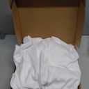 Wokceer 7.2FT Round Backdrop Cover White Round Arch Covers with Buckles Polyster Circle Balloon Arch Backdrop Cover for Wedding Birthday Party Ceremony Decor