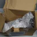 Left Driver Side Mirror Compatible with 2018-2025 Honda Accord LX Sport 1.5T Power Glass | Non-Heated | Paint to Match Repalces HO1320328 76258-TVA-A02 (3Pins-Black)