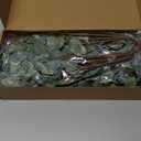 12 Pcs 27" Eucalyptus Stems Greenery Stems Eucalyptus Leaf Spray in Green Silk Plastic Plants Floral Artificial Plants for Home Party Wedding Decoration