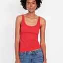 Tank Tops with Scoop Neck | Old Navy (XS, Red)