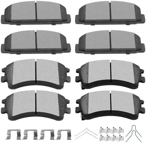 Ceramic Brake Pads Kits,SCITOO 4pcs Brakes Pads Set fit for 2003-2005 for Mazda 6