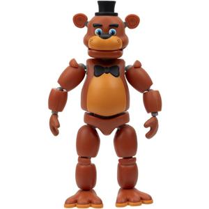 Five Nights at Freddys 6-Inch Endo-Series Collector Figure: Endo-1 with Classic Freddy & Withered Freddy Pieces - Articulated Figure with Classic and Withered Freddy Parts