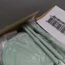 SNTD Fruit and Vegetable Basket Bowls for Kitchen with Metal Top Lid, 5 Tier Rotating Storage Rack Cart for Potato Onion Bread Banana, Wire Basket Organizer on Wheels, Large (Green)