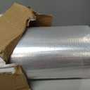 Houseables Radiant Barrier, Radiant Barrier Insulation Roll, Attic Insulation, 1000 Sq Ft, 250'x4', House Wrap, Reflective Foil, Attic Foil, Double Reflective Heat Shield, Perforated Aluminum, Thermal