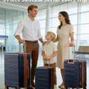 3 Piece Luggage Set, 20/24/28 Inch Expandable Luggage Sets with Spinner Wheels, ABS+PC Hardshell Suitcases, Suitcase Set with Double-Layer Explosion Zipper, TSA Lock & 3 Tags