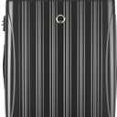 DELSEY PARIS Helium Aero Hardside Expandable Luggage with Spinner Wheels, Brushed Charcoal, Checked-Large 28 Inch