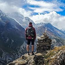Ultralight Puffy Blanket, Outdoor Camping Blanket, Water-Resistant and Packable, Great for Camping, Stadium, Traveling, Backpacking, Picnic and Beach. 53"x35". Royal Blue