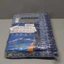 RUGSREAL Runner Rug for Hallway Kitchen Runner Mat 2x10, Machine Washable Long Runner Throw Mat, Non Slip Entryway Rug Stain Resistant Braided Printed Carpet for Bedroom Living Room, Navy