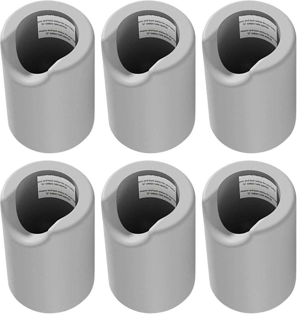 BESPORTBLE 6Pcs Corner Protectors for Furniture Soft Silicone Edge Guards and Drawer Pull Handle Covers Baby Proofing Bumpers for Cabinets and Drawers 1.10X0.70X0.47In