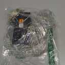 2 Pack Fairy Lights Battery Operated, 66Ft 200 LED RGB Color Changing & 2700K Warm White Twinkle Lights with 150 Scence Modes Silver Wire Mini Light for Bedroom Garden Wedding Decor