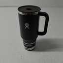 Hydro Flask 40 Oz Travel Tumbler with Handle, Lid and Straw - Insulated Stainless Steel in Black