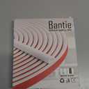 20FT Weather Stripping Door Seal - Self Adhesive Weather Insulation Strip Weatherstripping Silicone D Shaped Seal Strip Door Frame Gap Filler/Window Soundproofing (Black)