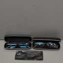 Reading Glasses Blue Light Blocking for Men Women,Rectangular Frame Computer Readers with Spring Hinge