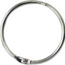 Book Binder Rings 2 Inch Office Loose Leaf Ring20 Pack Nickel Plated Silver