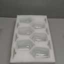 Wine Glasses Set of 6, 12oz Clear Red/White Wine Glasses, Long Stem Glasses for Party, Wedding and Home