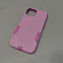 OtterBox iPhone 17e, 16e, 15, 14, & 13 Commuter Series Case - Run Wildflower (Pink), Slim & Tough, Pocket-Friendly, with Port Protection