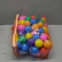 Vanland Ball Pit Balls for Baby and Toddler Phthalate Free BPA Free Crush Proof Plastic - Multicolored Pit Balls in Reusable Play Toys for Kids with Storage Bag