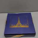 9" Oak Bathroom Vanity Tray Turntable for Perfume Candle, Round Wooden Decorative Tray for Kitchen Sink Countertop Organizer, Bathroom Counter Organizer for Skincare Makeup, Farmhouse Black Gold