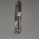 AIZESI Tension Rod 24 to 46 Inch, 1Pcs Silver Tension Rod Tension Curtain Rod, Spring Tension Rod No Drilling Adjustable Curtain Rod for Window Kit Chen Closet Doorway