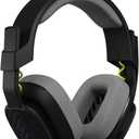 Logitech G Astro A10 Gen 2 Cross-Platform Wired Gaming Headset for PlayStation 5/4, Xbox S|X, Nintendo Switch, PC: 3.5mm Headphone Jack, 32mm Drivers, Flip-to-Mute Mic, Over-Ear - Black/Xbox Edition