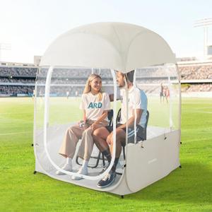 Sports Tent, Instant Weather Proof Clear View Bubble Tent with Carry Bag, Portable & Foldable Pop Up Tents Shelter for Watching Sports Events, Camping, Fishing (For 2 Person)