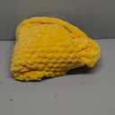 BEDELITE Jacquard Blanket- 3D Fleece Decorative Yellow Throw Blanket, Super Soft and Cozy Warm Fuzzy Blanket All Seasons Suitable, 50x60 Inches
