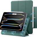 ESR for iPad Pro 13 Inch Case (M5/M4) 2025/2024, Powerful Magnetic Attachment, Slim Trifold Stand Case, Supports Pencil Pro & Pencil(USB-C), Auto Wake/Sleep, Rebound Series, Green