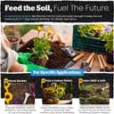 Wakefield Premium Indoor Potting Soil - Professional Biochar & Probiotics with CarbonBoost Technology - Ultimate Organic Potting Mix for Indoor & Outdoor Plants, Succulents & House Plants - 2Quarts