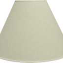 Aspen Creative 32023A Transitional Hardback Empire Shaped Spider Construction Lamp Shade in Beige, 18" wide (7" x 18" x 12 1/2")